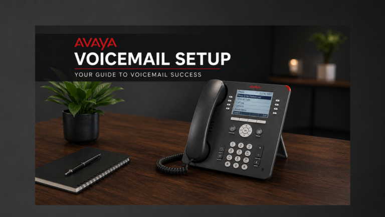 Avaya Voicemail set up